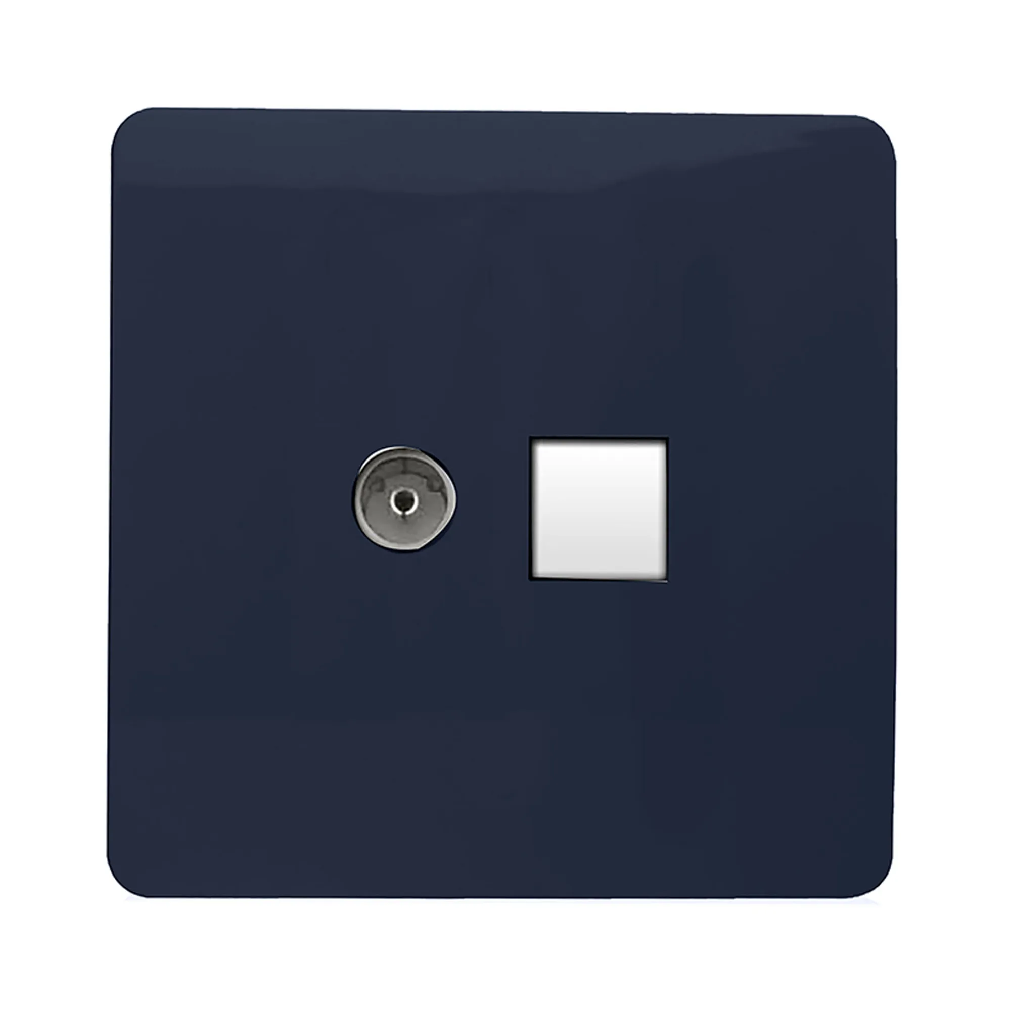 ART-TLP+TVNV  TV Co-Axial & Telephone Navy Blue